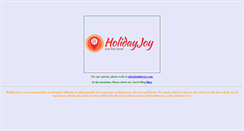 Desktop Screenshot of holidayjoy.com